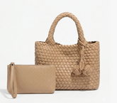 Milan Mini Woven Tote