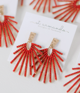 Solstice Fan Earring