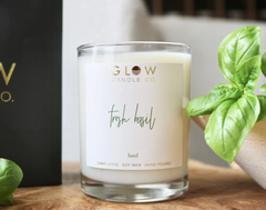 Glow Candle (Fresh Basil)