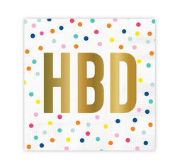 HBD Cocktail Napkins
