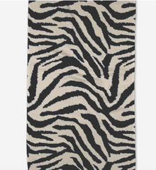 Zira Black Tea Towel