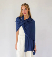 Collins Cashmere Blend Wrap Description