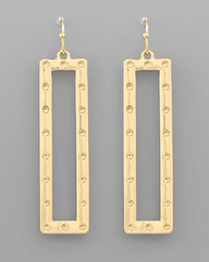Modern Edge Earring