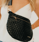 Woven Bum Bag (black)