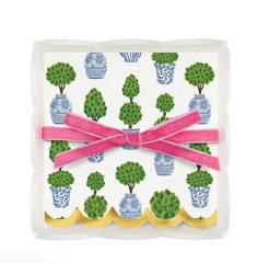 Topiary Cocktail Napkin Set