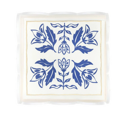 Damask Tray + Napkin Set