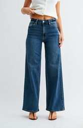 HR Palazzo Wide Leg (dk denim)