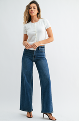 HR Palazzo Wide Leg (dk denim)