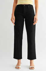 Stretchy Straight Jean (black)