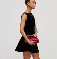 Sultry Satin Clutch