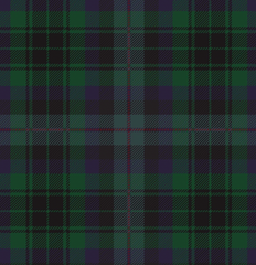 Beau Bottle Wrap (Blue/Green Tartan Christmas)