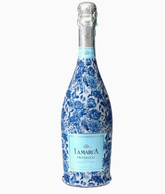 Beau Bottle Wrap (Blue Roses)