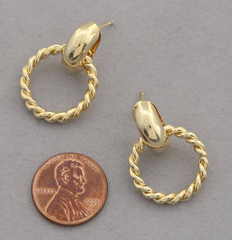 Rope Romance Earring