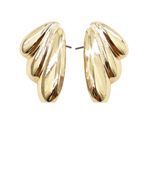 Leaf Motif Earring