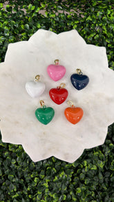 Puffy Heart Charm