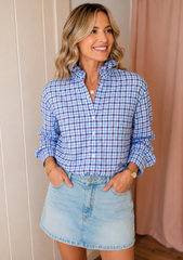 Reimagined (Med/J Crew/Blue Purp Check)