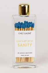 Left of My Sanity - Glass Bottle Matches