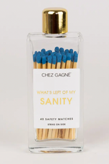 Left of My Sanity - Glass Bottle Matches