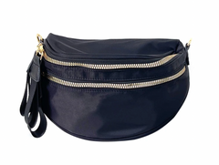 Nylon Crossbody/Hip Bag (solid black)