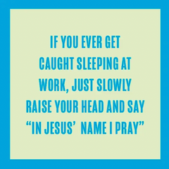 Sleeping at Work Coaster