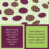 Napkin: Best Friends/Left Unsaid
