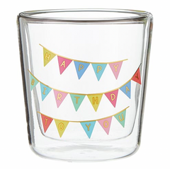 HBD To You Garland Glass