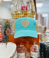 Heart Patch Seafoam Trucker Hat
