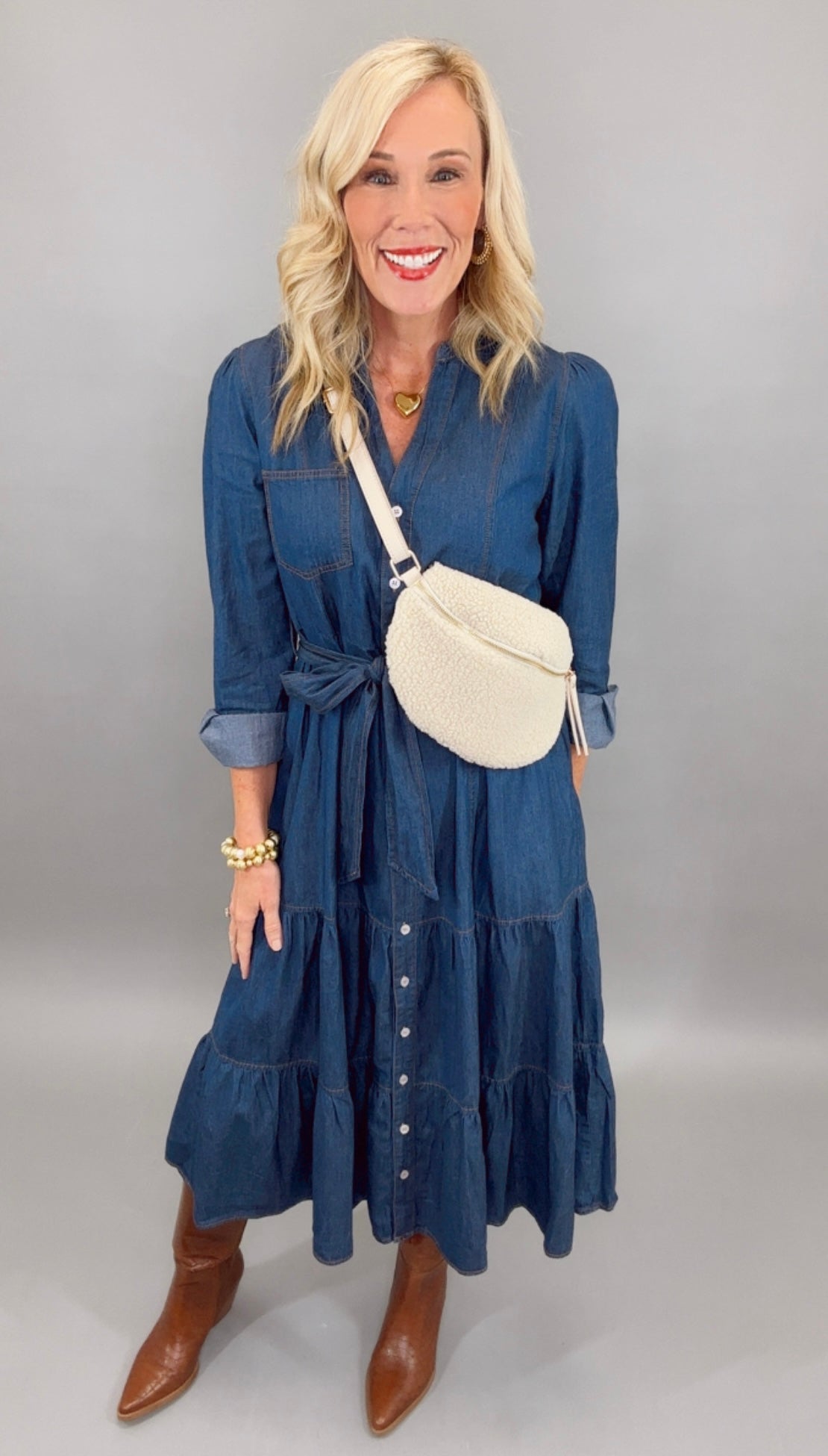 Skylar Denim Dress