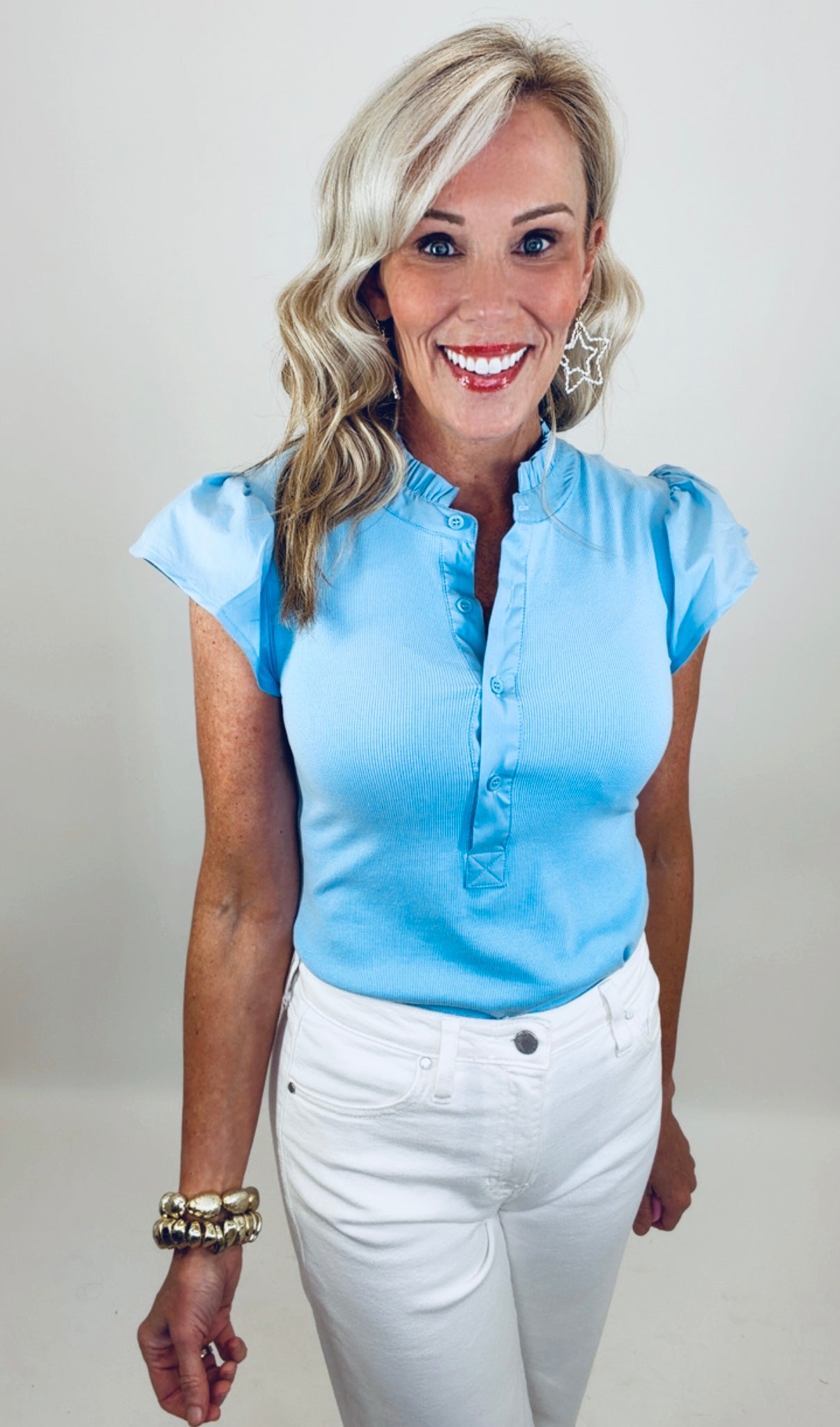Frill Factor Tee (blue)