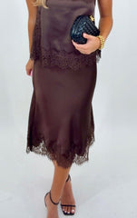 Late Night Lace Skirt