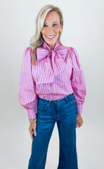 Stripe a Pose Top