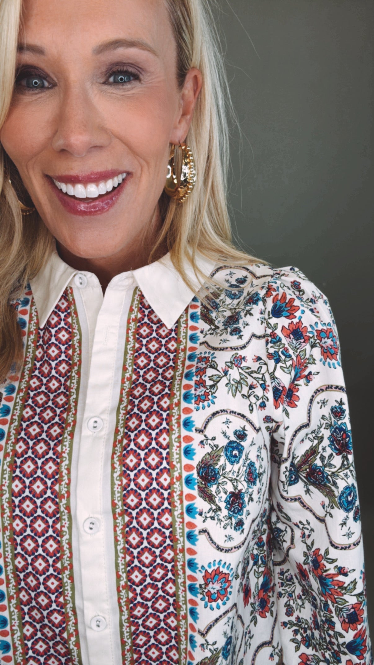 Garden Mosaic Top