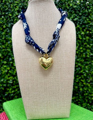 Sideline Spark Scarf Necklace