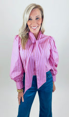 Stripe a Pose Top