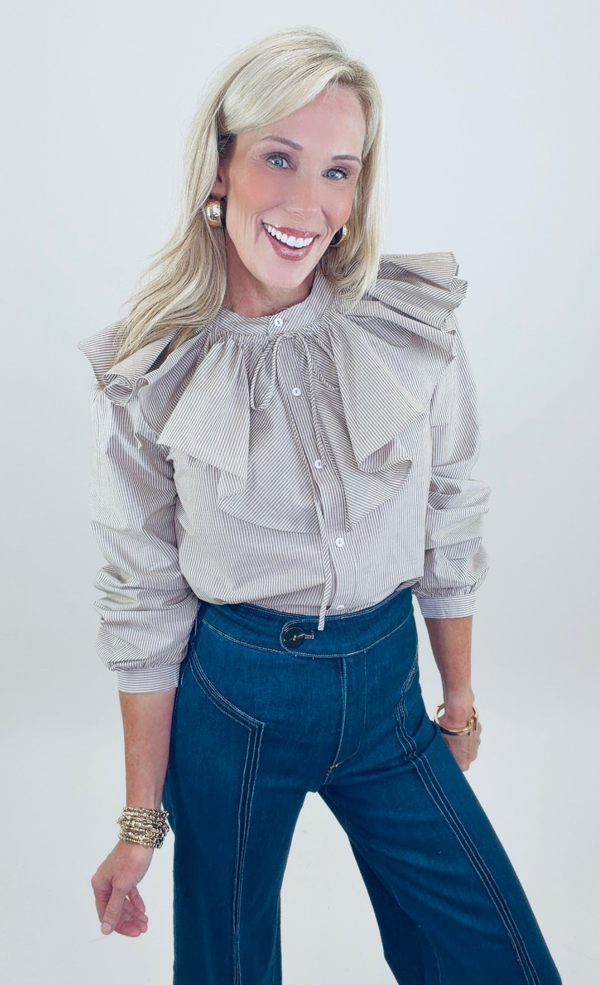 Ruffle My Feathers Top
