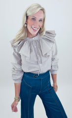 Ruffle My Feathers Top