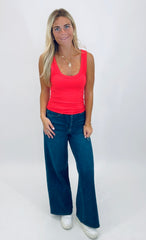 Reversible Essential Tank (poppy)