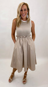 The Patty Dress (taupe)