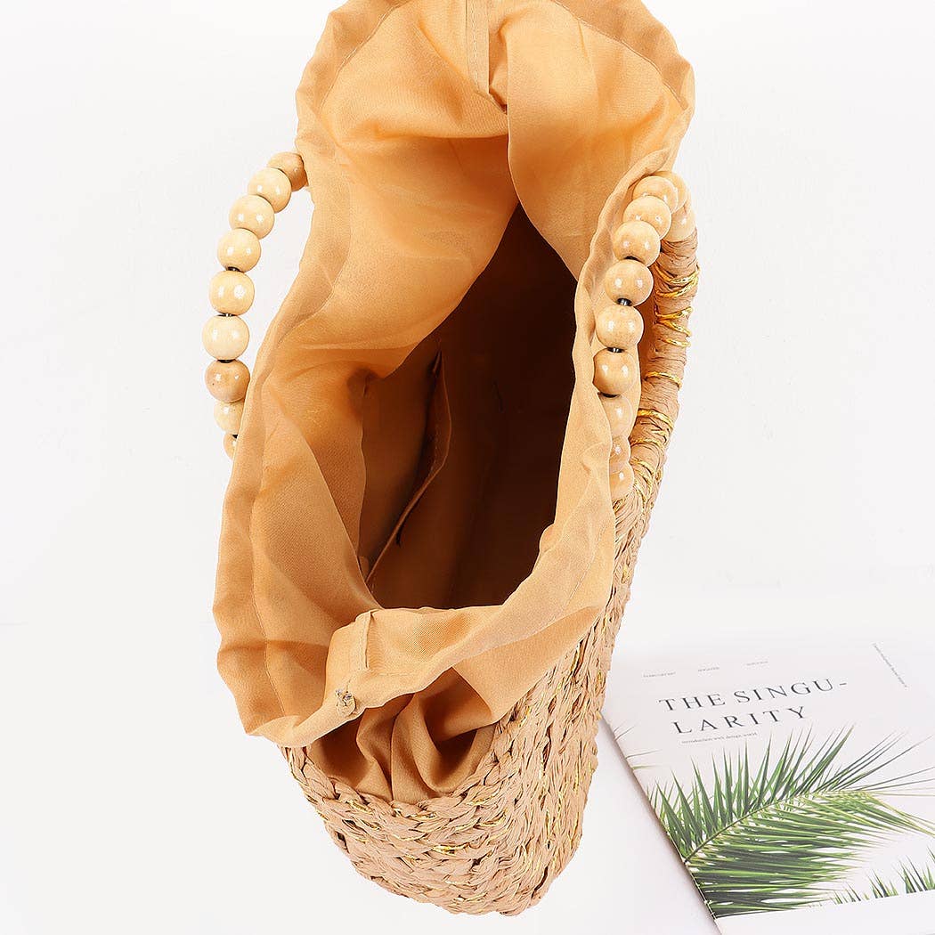 Golden Palm Tote