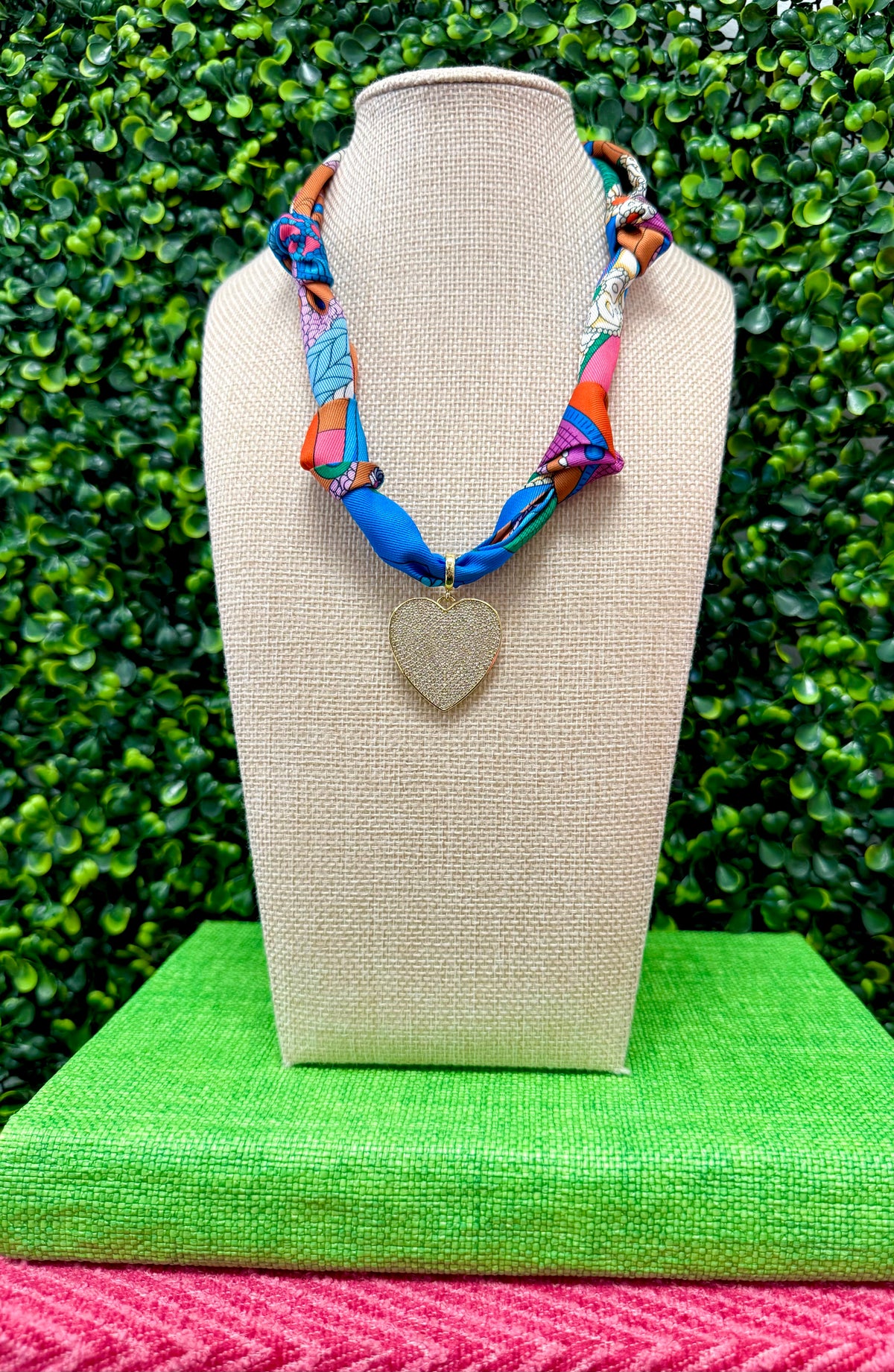 Charm Me Darling Scarf Necklace