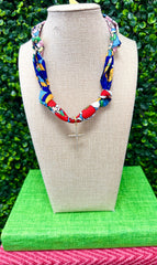 Blessed Blooms Scarf Necklace