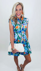 Datebook Darling Dress (blue)