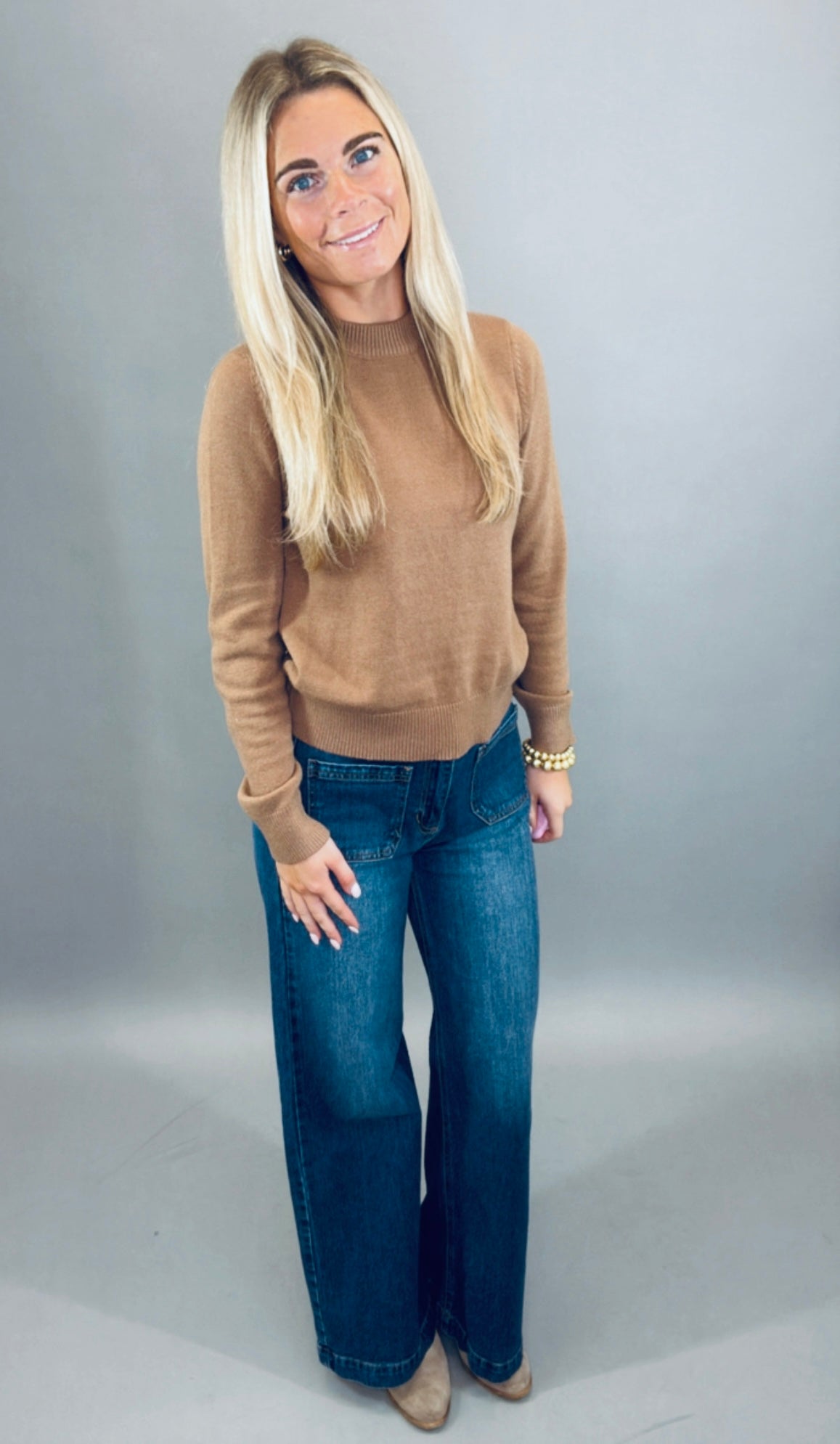 Monroe Sweater (camel)