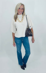 Polished Edit Top (ecru)