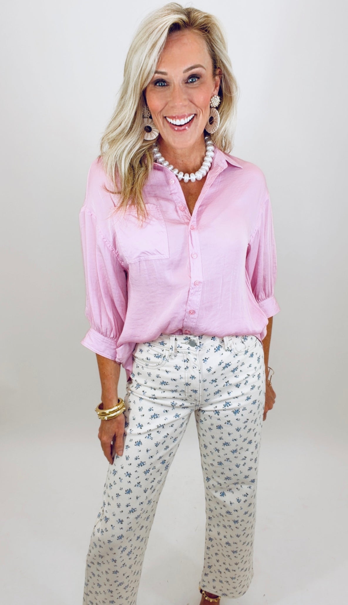 Brighter Days Blouse (lilac)