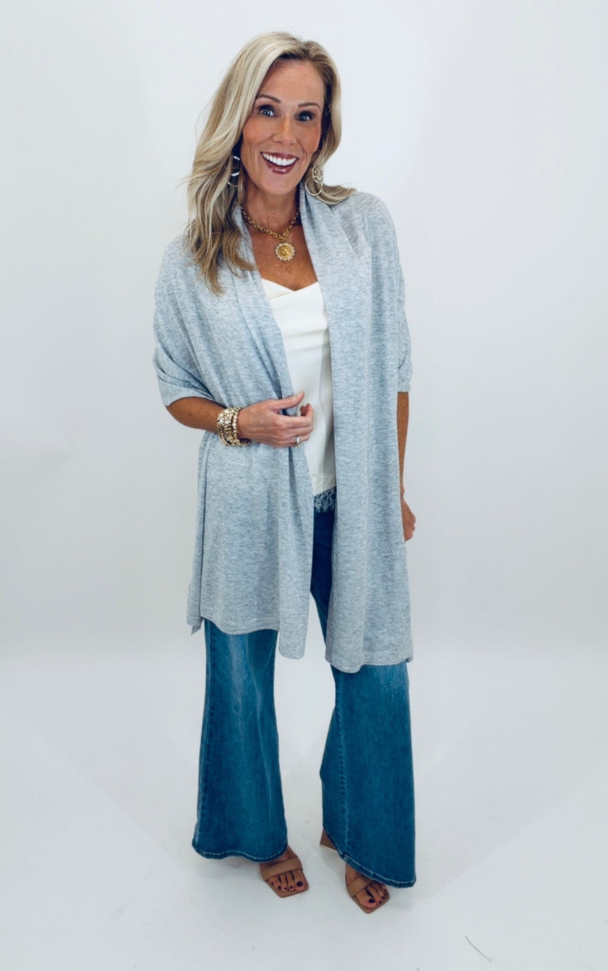 Collins Cashmere Blend Wrap  Description