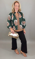 Scene Stealer Top (forest green)