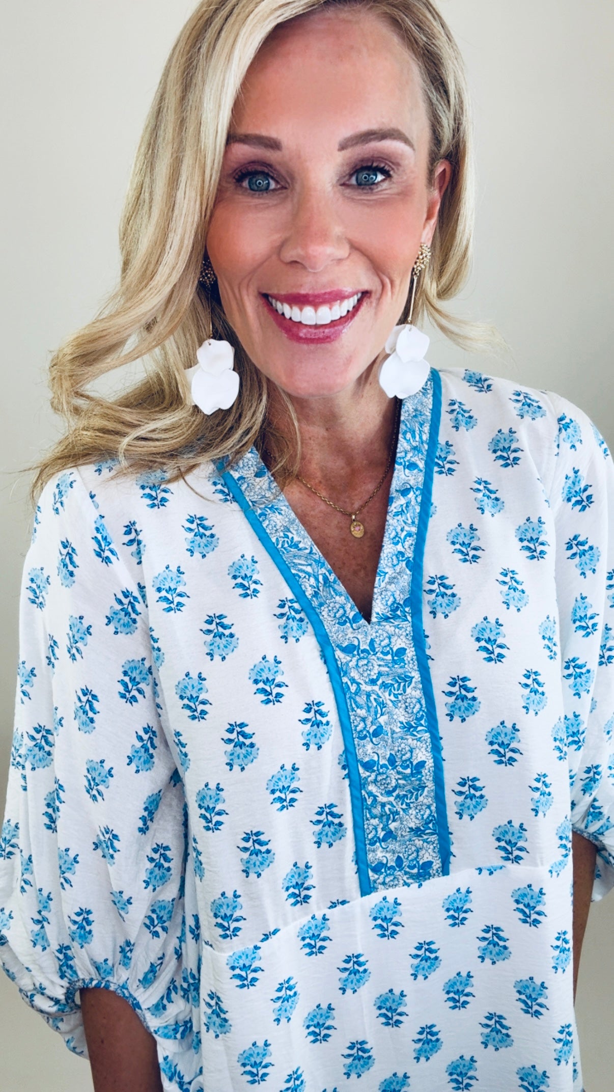Cape Cod Classic Dress (blue)