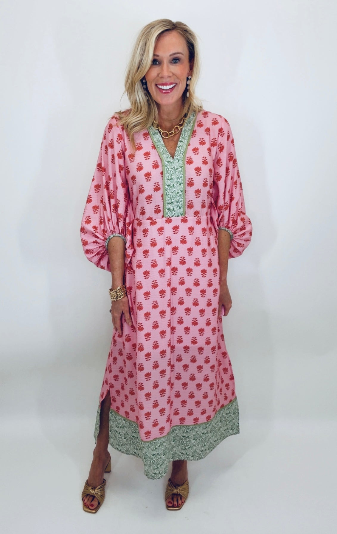 Cape Cod Classic Dress (pink)