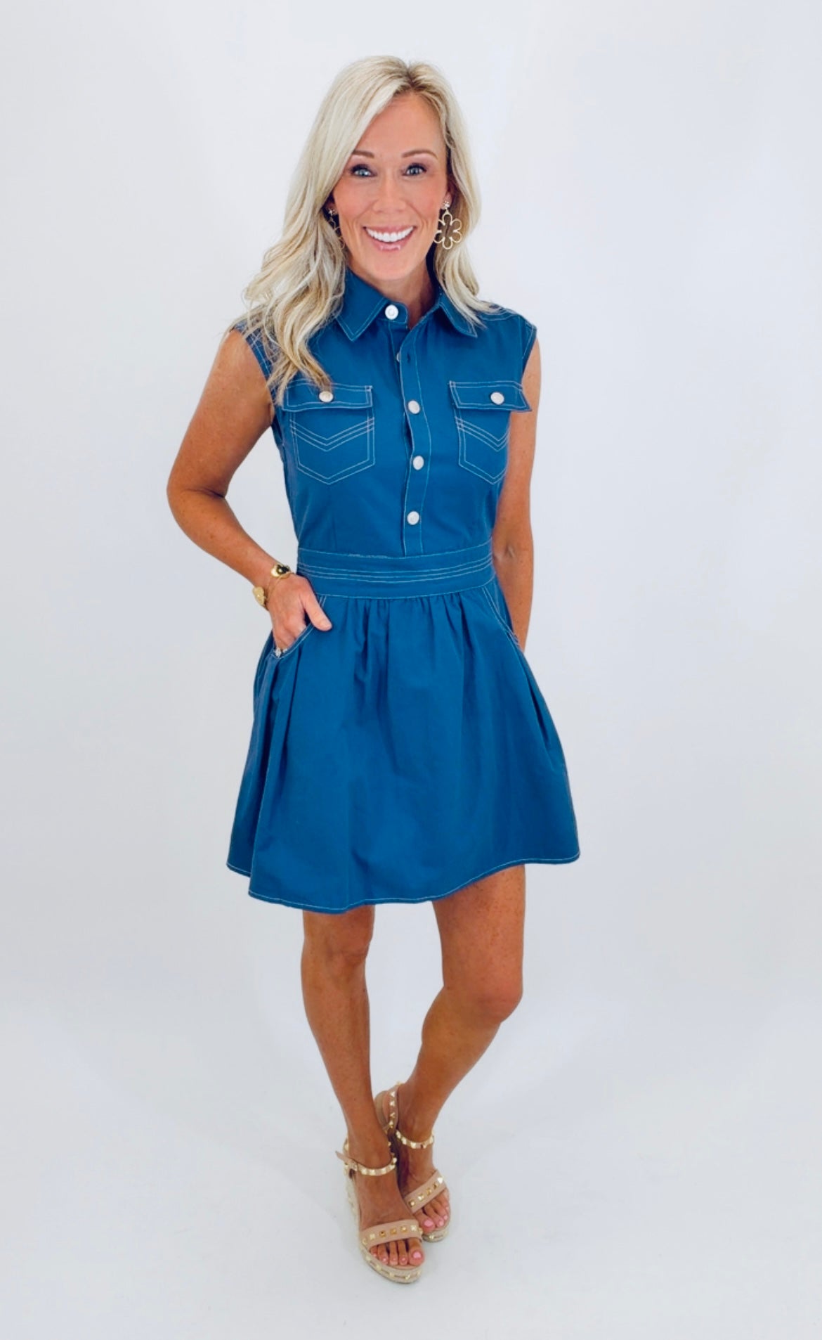 Daymaker Dress (blue)